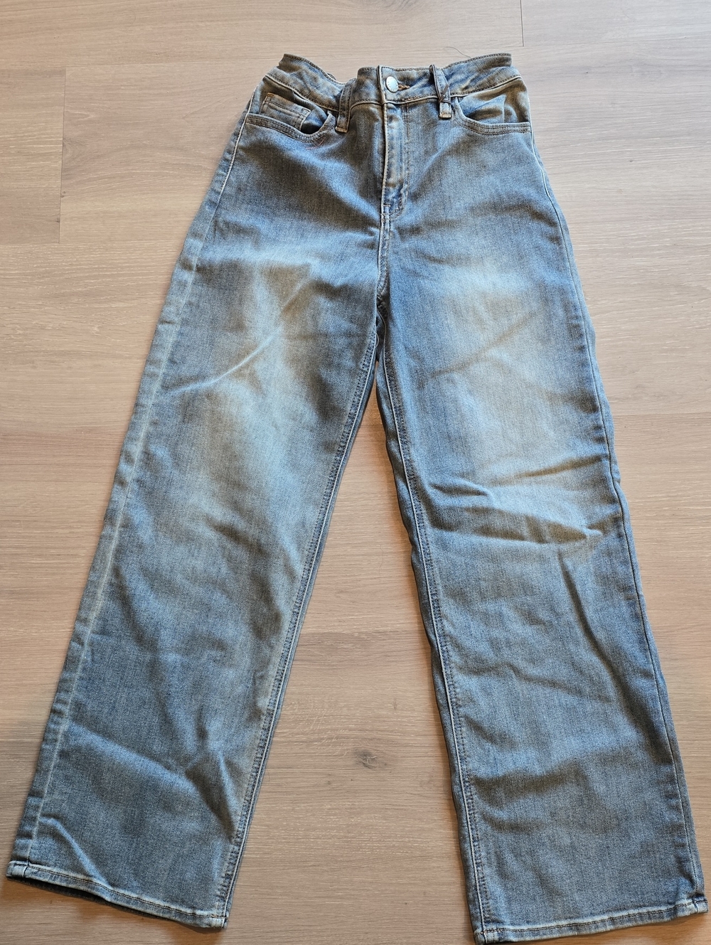JUST USA GIRLS Relaxed Straight Denim Jeans